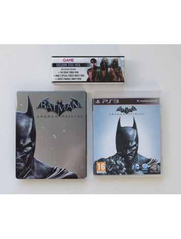 Batman: Arkham Origins Steel Pack Edition (PS3) (російська версія) Б/В